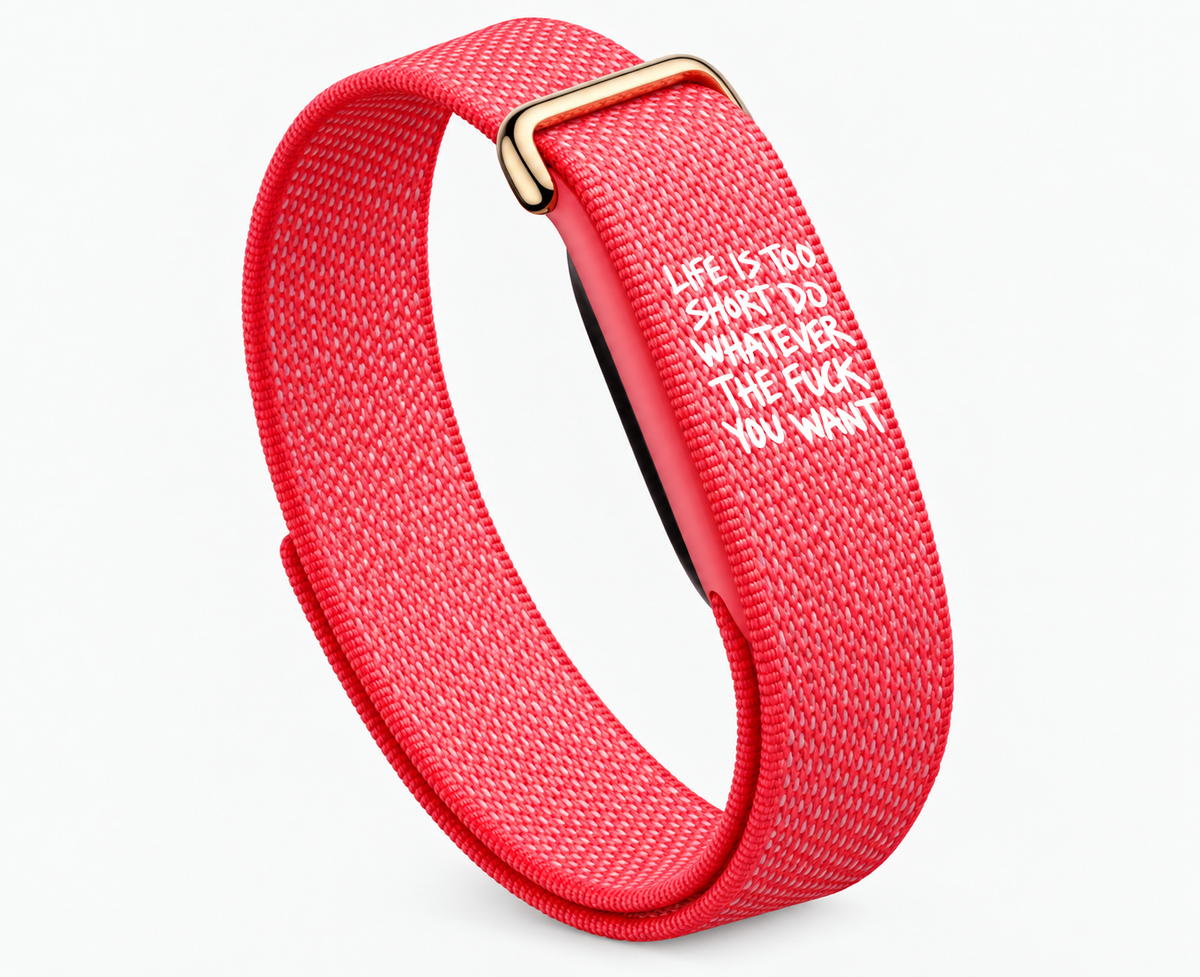 Life is short Fitbit Air