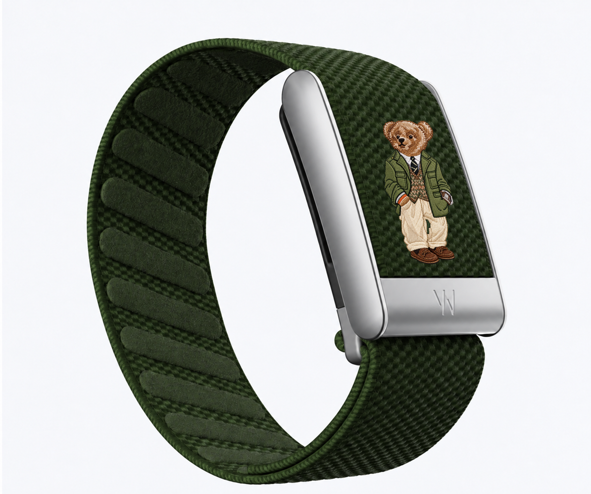 Olive Green Bear Whoop band